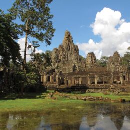 Cambodia historic temple